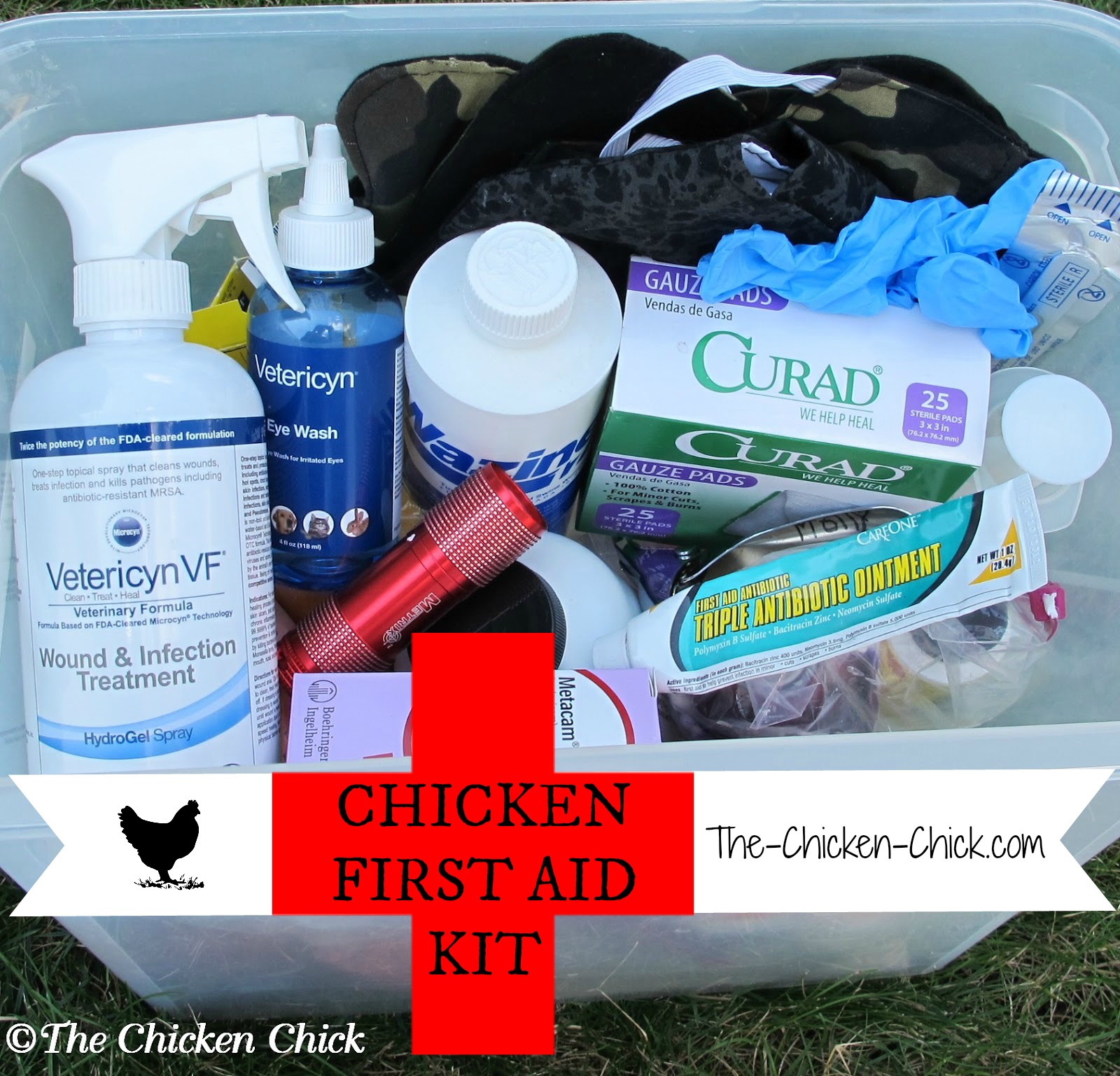 chicken first aid kit